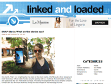 Tablet Screenshot of linkedandloaded.com